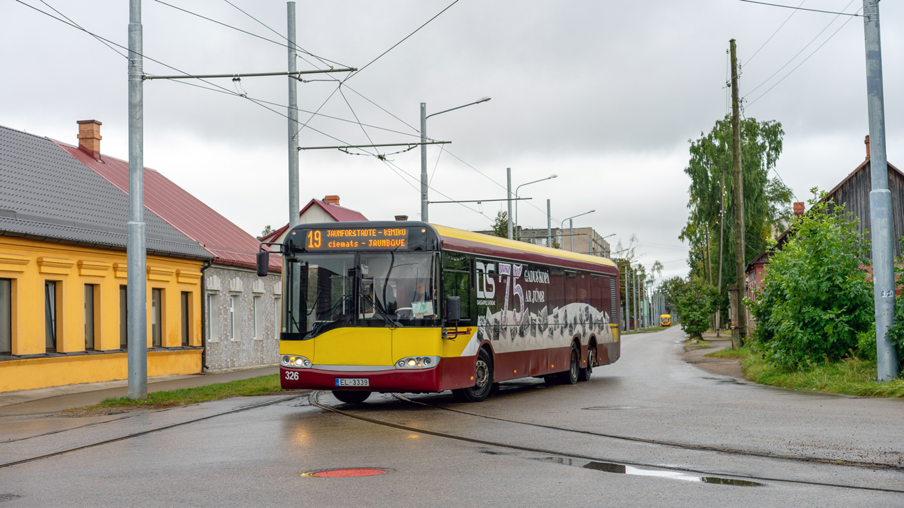 Латвия, Solaris Urbino I 15 № 326