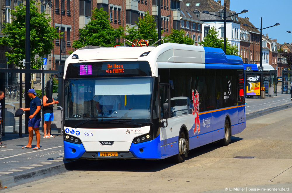 Нидерланды, VDL Citea SLF-120 Electric № 9614