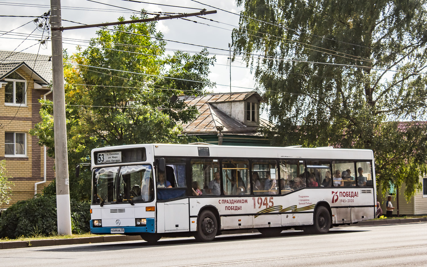 Владимирская область, Mercedes-Benz O405N2 (SAM) № Х 644 НК 33