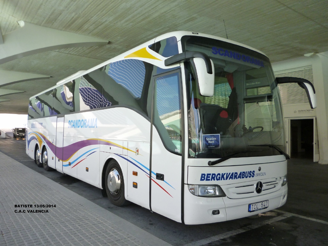 Швеция, Mercedes-Benz Tourismo II M/3 16RHD № 004
