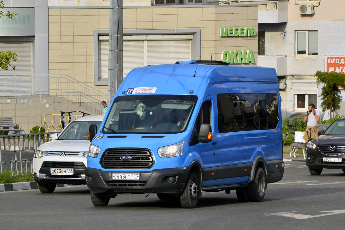 Краснодарский край, Ford Transit FBD [RUS] (Z6F.ESG.) № С 445 НТ 193