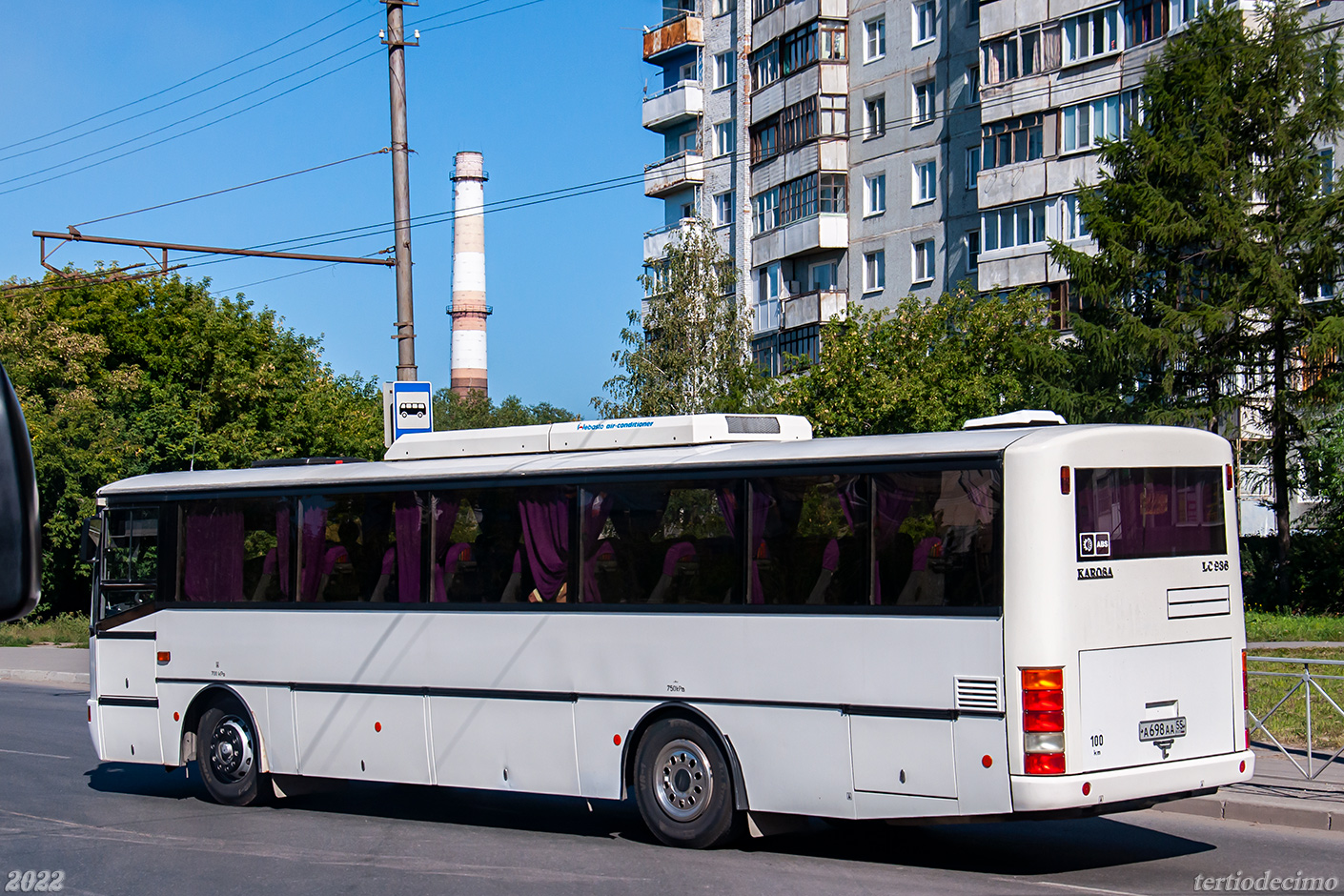 Омская область, Karosa LC936.1037 № А 698 АА 55