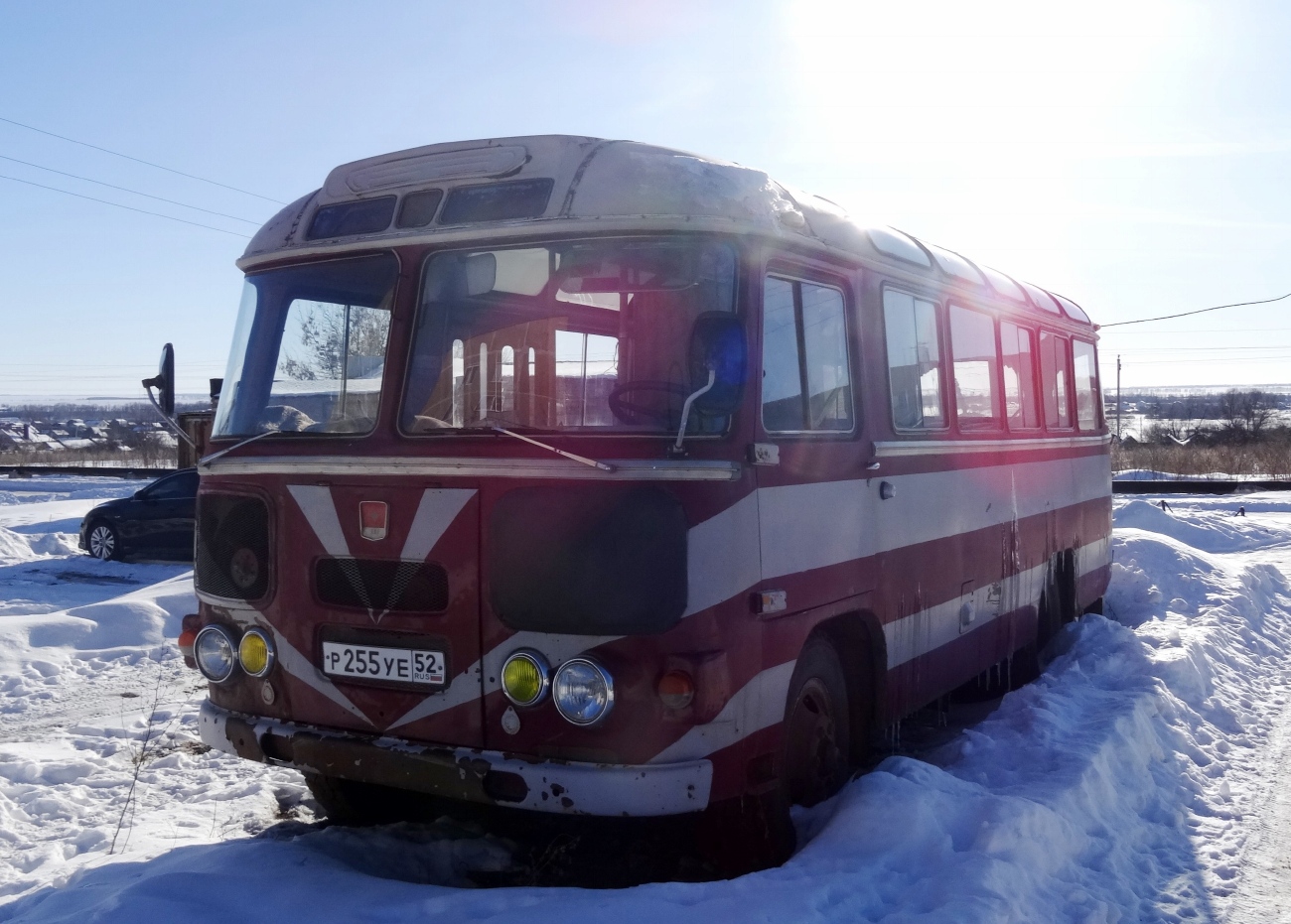 Нижегородская область, ПАЗ-672М № Р 255 УЕ 52