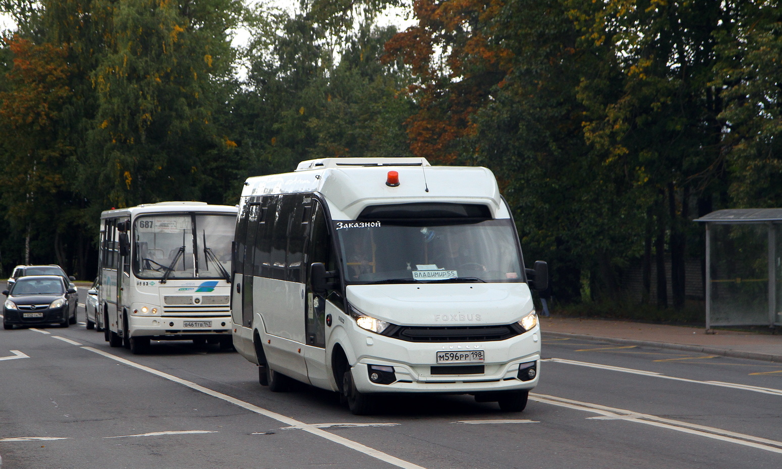 Санкт-Петербург, FoxBus 62411-09 № М 596 РР 198