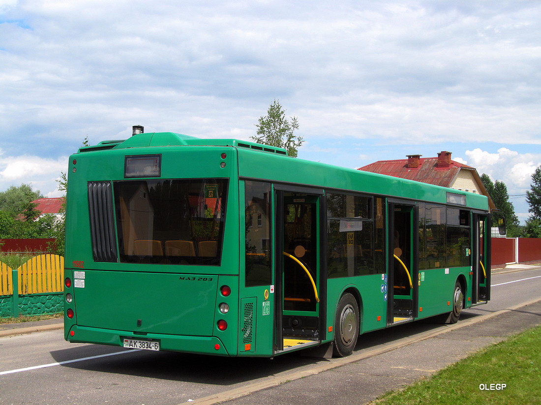 Могилёвская область, МАЗ-203.016 № 1198