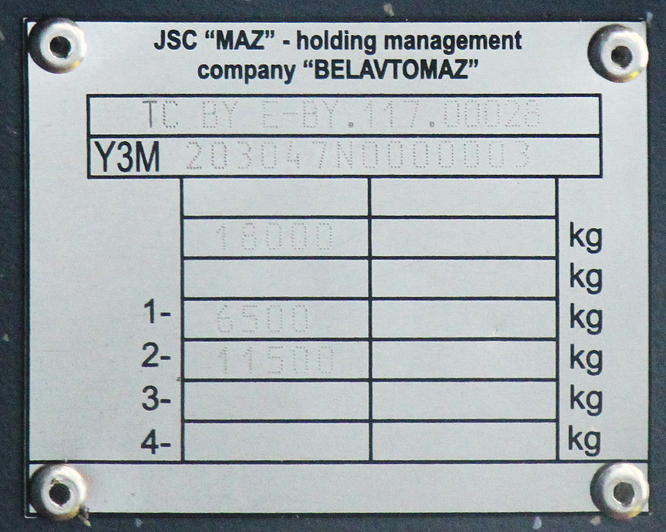 Витебская область, МАЗ-203.047 № 012051