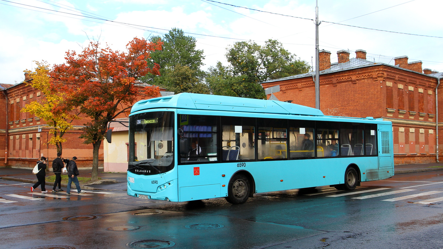 Санкт-Петербург, Volgabus-5270.G4 (CNG) № 6590