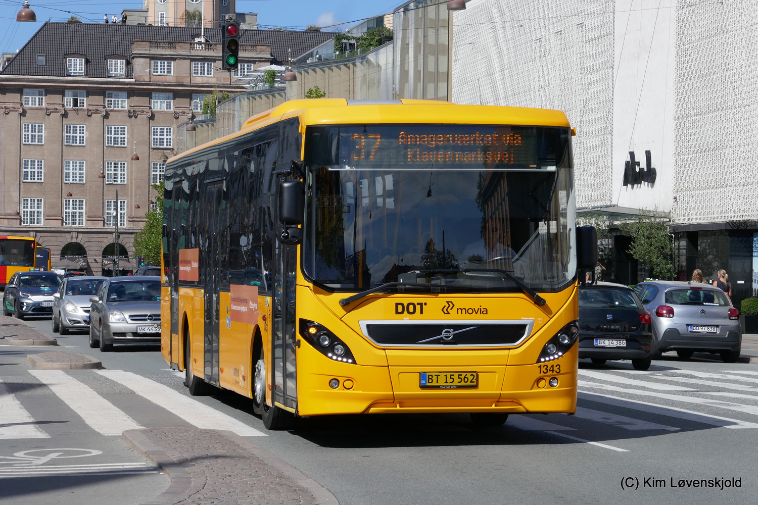 Дания, Volvo 8900LE № 1343