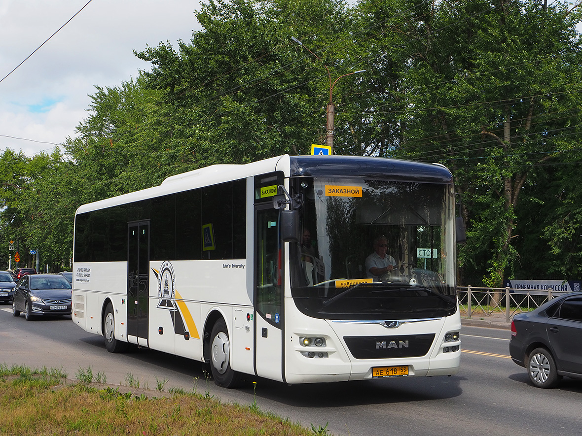 Saint Petersburg, MAN R60 Lion's Intercity ÜL290 # АЕ 618 53