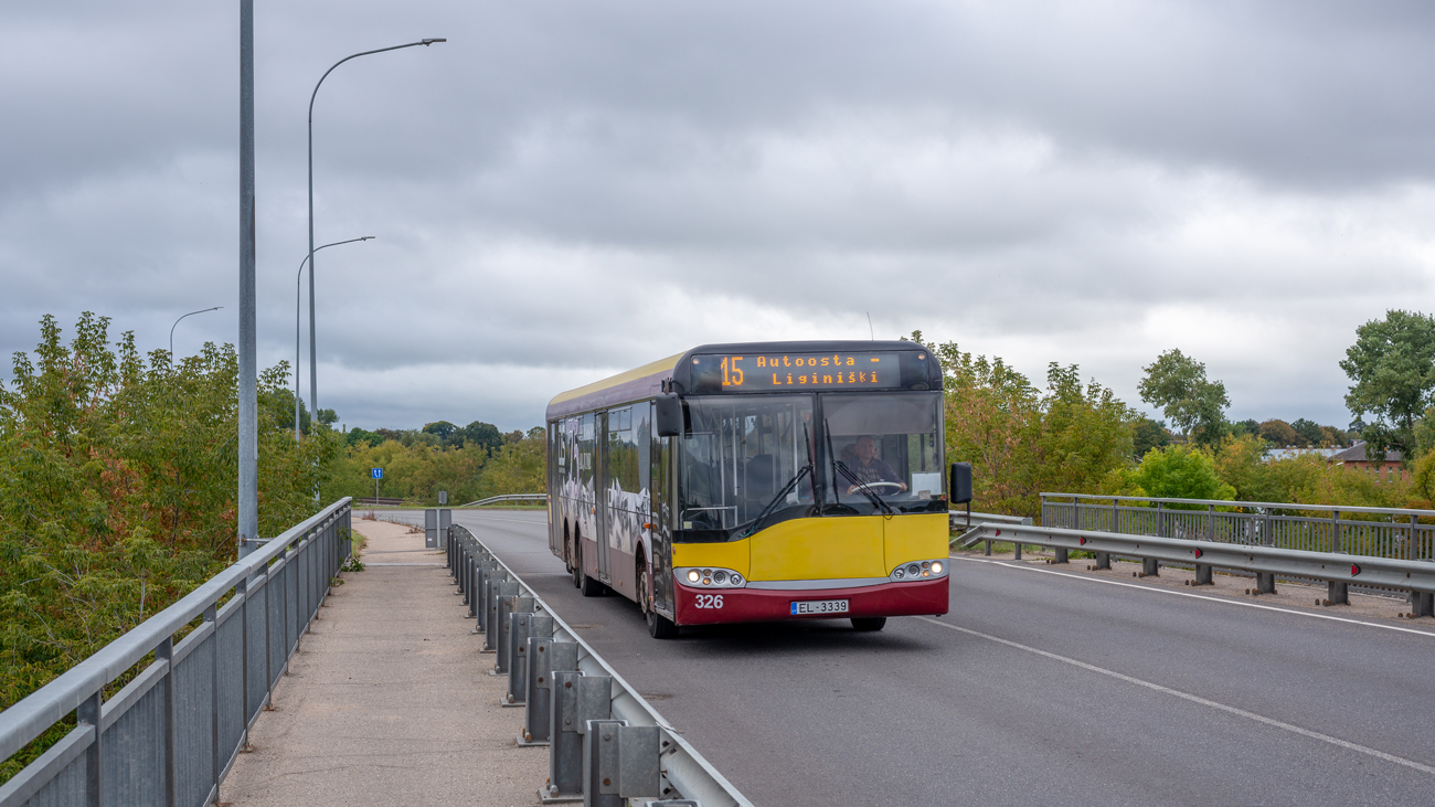 Латвия, Solaris Urbino I 15 № 326