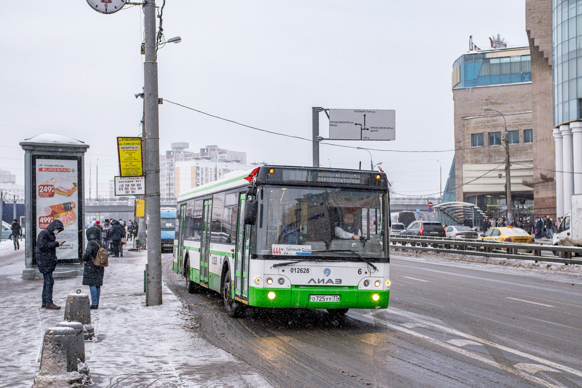 Москва, ЛиАЗ-5292.22 (2-2-2) № 012628