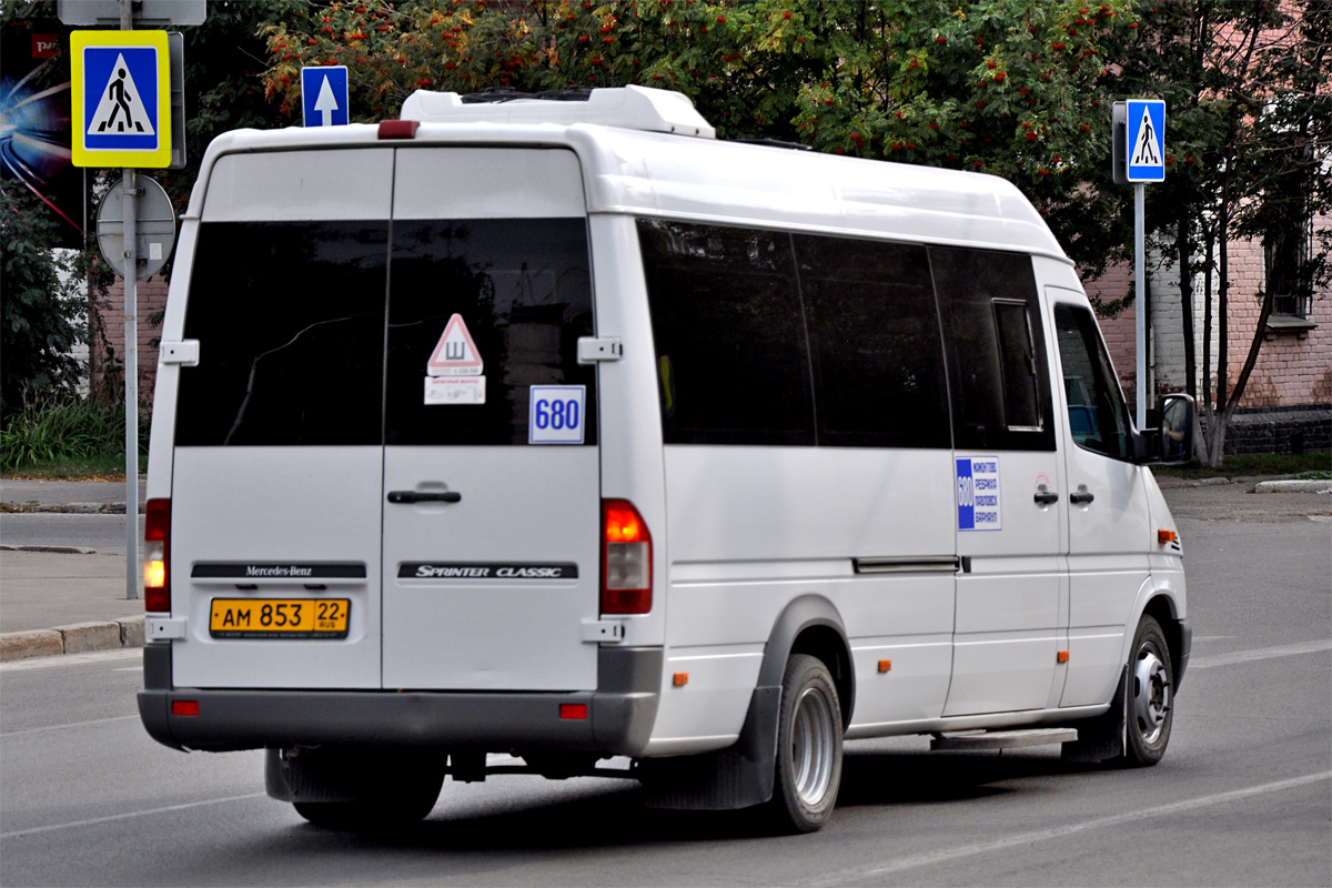 Алтайский край, Луидор-223201 (MB Sprinter Classic) № АМ 853 22 Алтайский край, Луидор-223201 (MB Sprinter Classic) № АМ 853 22