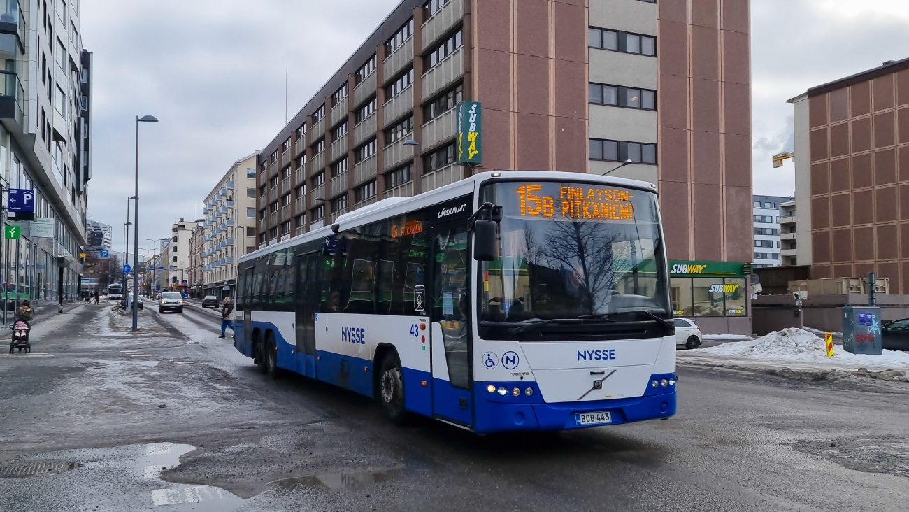 Finland, Volvo 8700BLE # 43