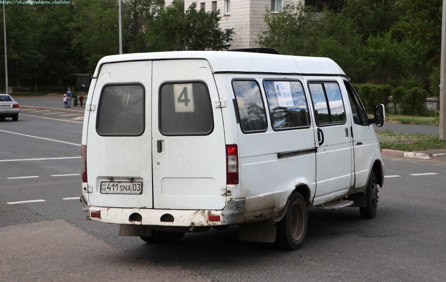Акмолинская область, ГАЗ-322131 (XTH, X96) № 411 SNA 03
