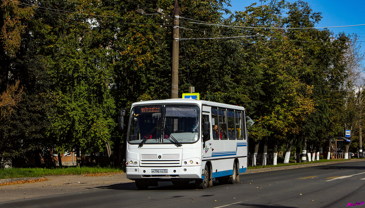 Владимирская область, ПАЗ-320302-11 № М 796 ТЕ 33