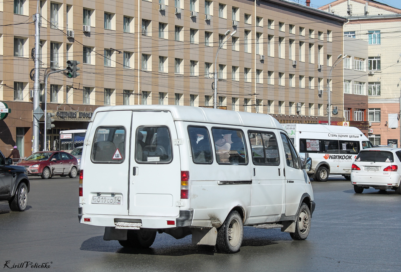 Новосибирская область, ГАЗ-322130 (XTH, X96) № О 019 СО 54