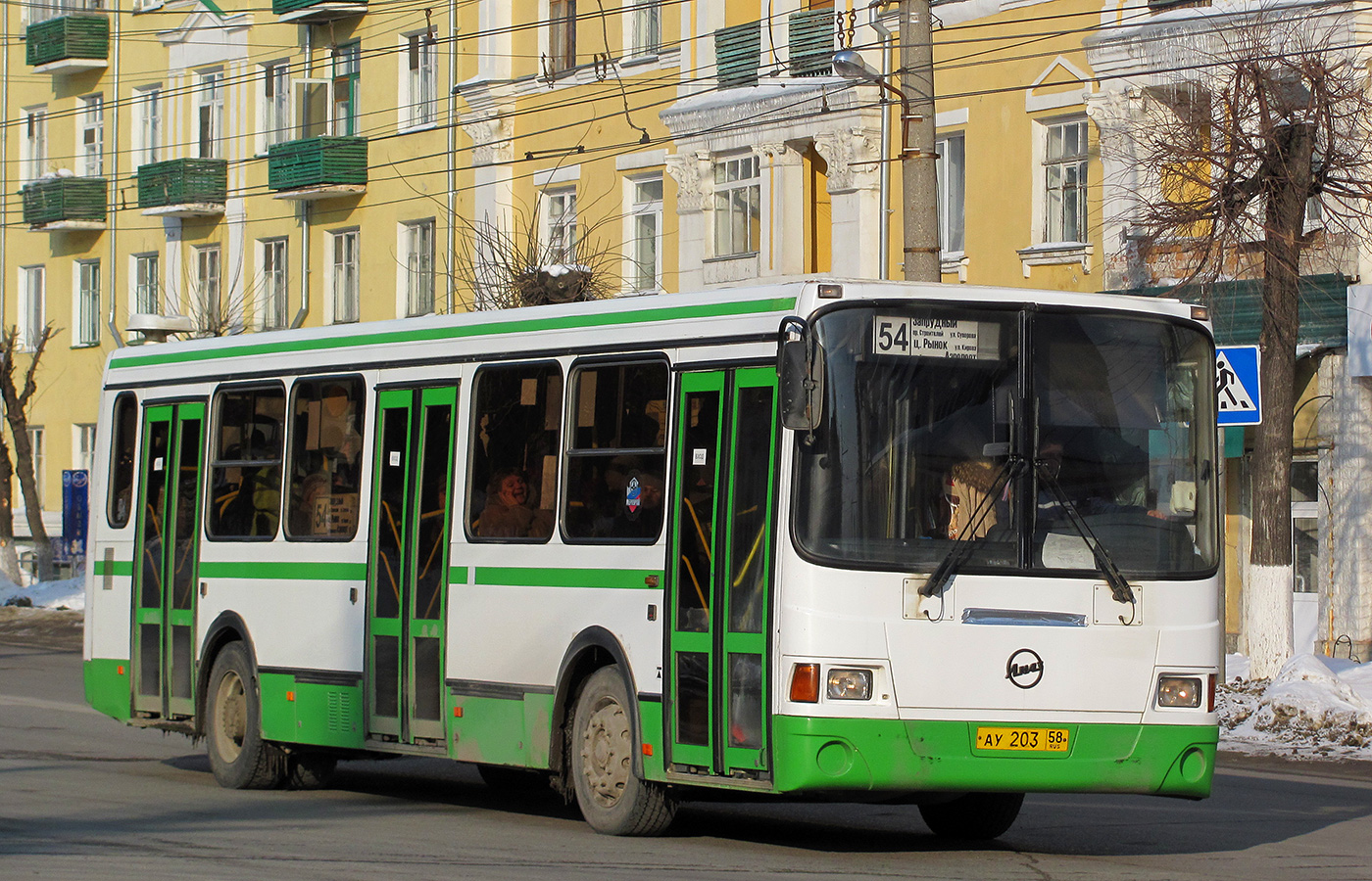 Пензенская область, ЛиАЗ-5256.46 № АУ 203 58