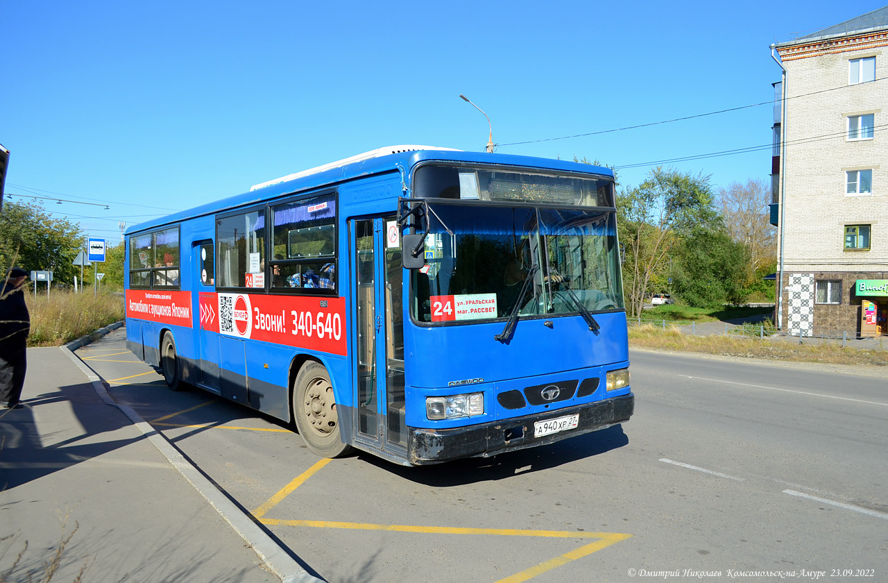Хабаровский край, Daewoo BS106 Royal City (Busan) № А 940 ХР 27
