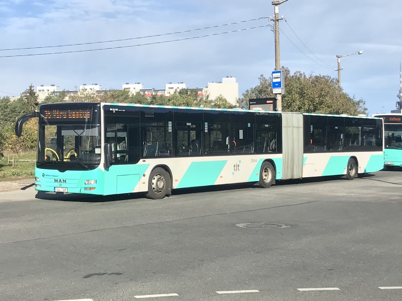 Эстония, MAN A40 Lion's City GL NG323 № 3544