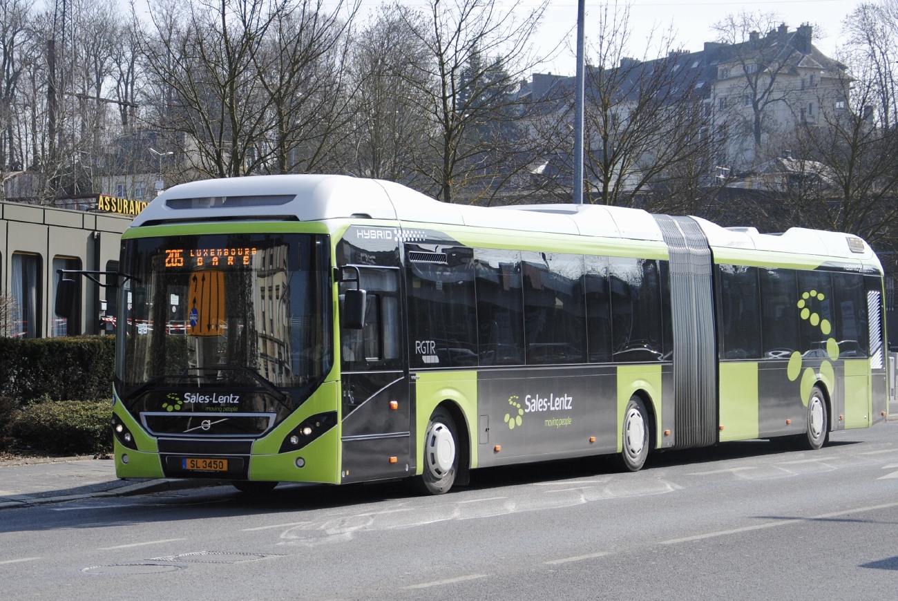 Люксембург, Volvo 7900A Hybrid № SL 3450