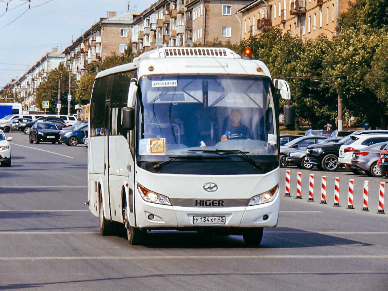 Кировская область, Higer KLQ6928Q № У 134 ХР 43 — Фото — Автобусный ...