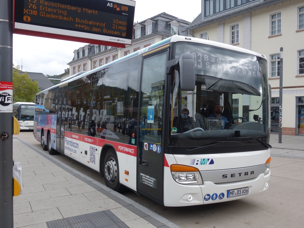 Гессен, Setra S418LE business № MR-BS 656