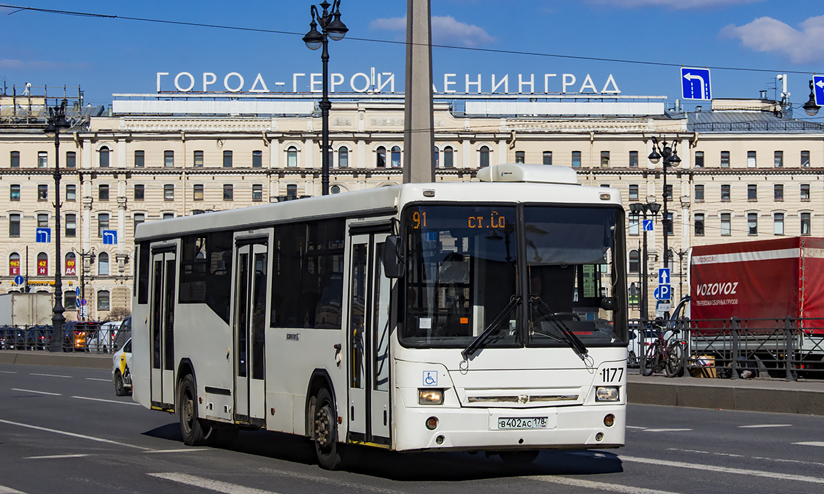 Saint Petersburg, NefAZ-5299-30-32 # 1177