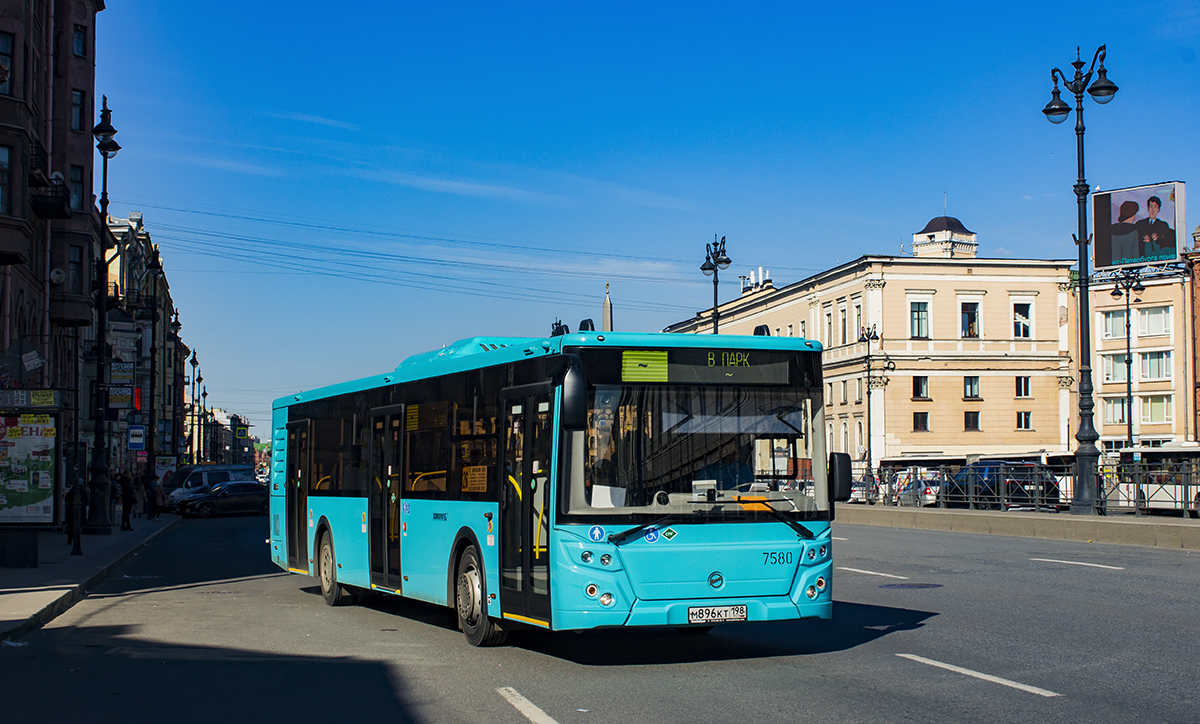 Санкт-Петербург, ЛиАЗ-5292.67 (LNG) № 7580