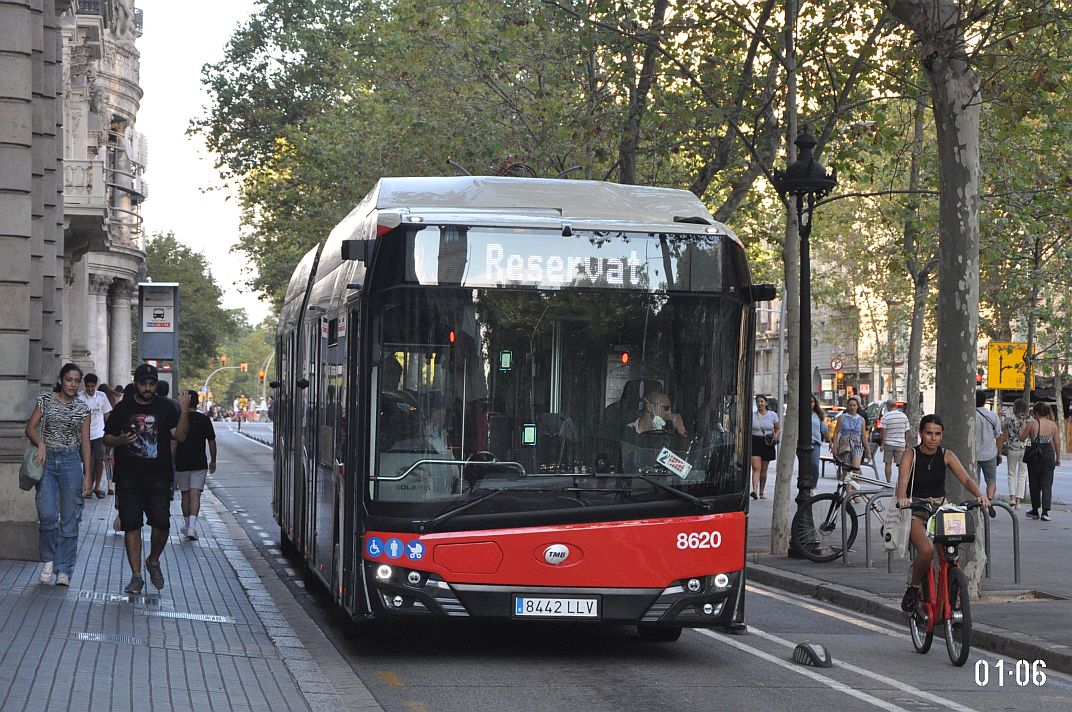 Испания, Solaris Urbino IV 18 electric № 8620