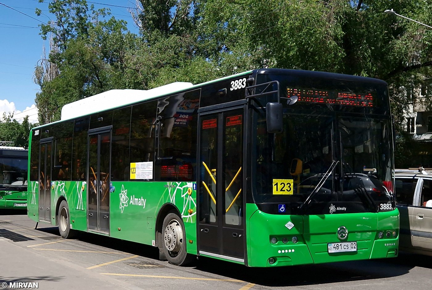 Алматы, Golden Dragon XML6125CN (Hyundai Trans Auto) № 3883