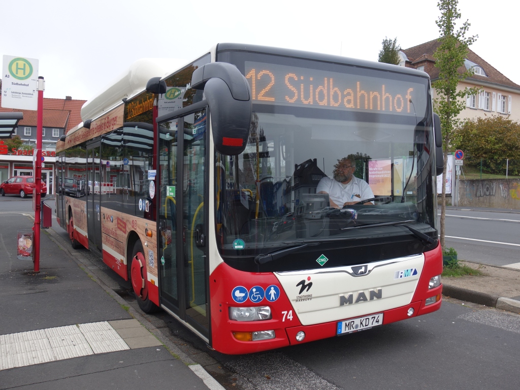 Germany, MAN A21 Lion's City NL313 CNG # 74