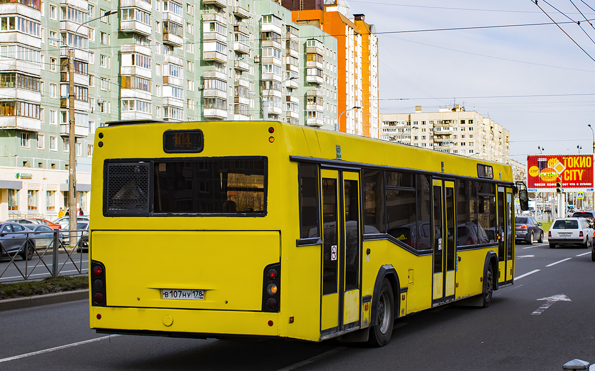 Санкт-Петербург, МАЗ-103.468 № В 107 НУ 178