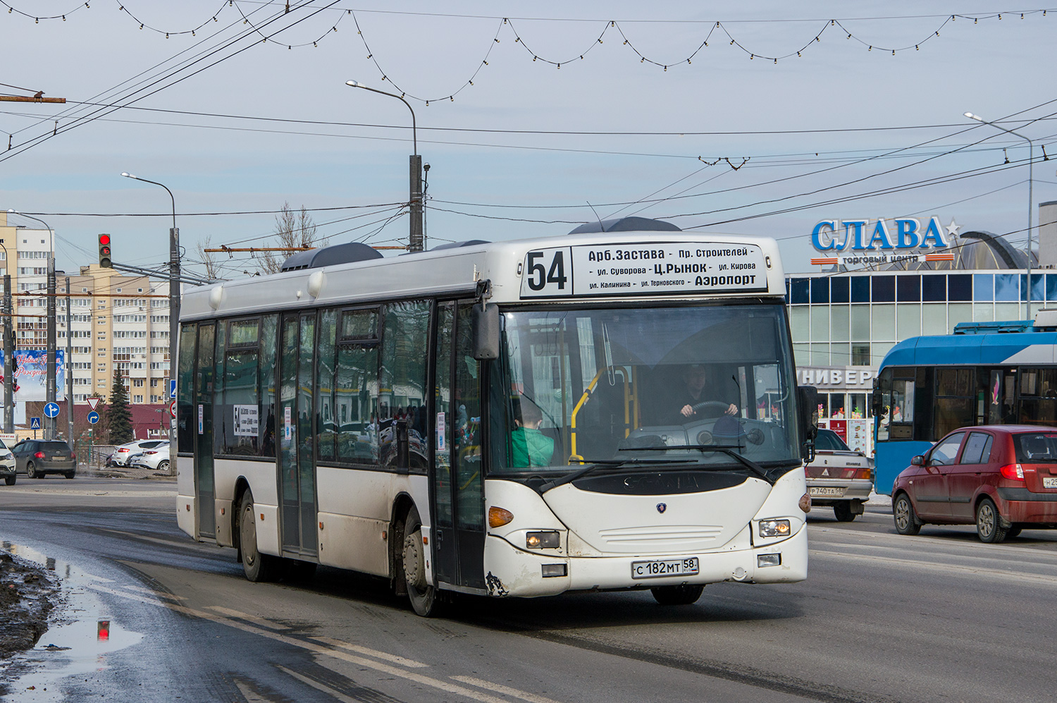 Пензенская область, Scania OmniLink I (Скания-Питер) № С 182 МТ 58