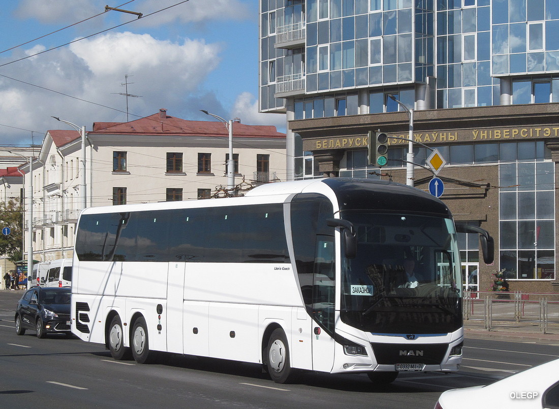 Минск, MAN R08 Lion's Coach L / Top Coach № 0332 МІ-7