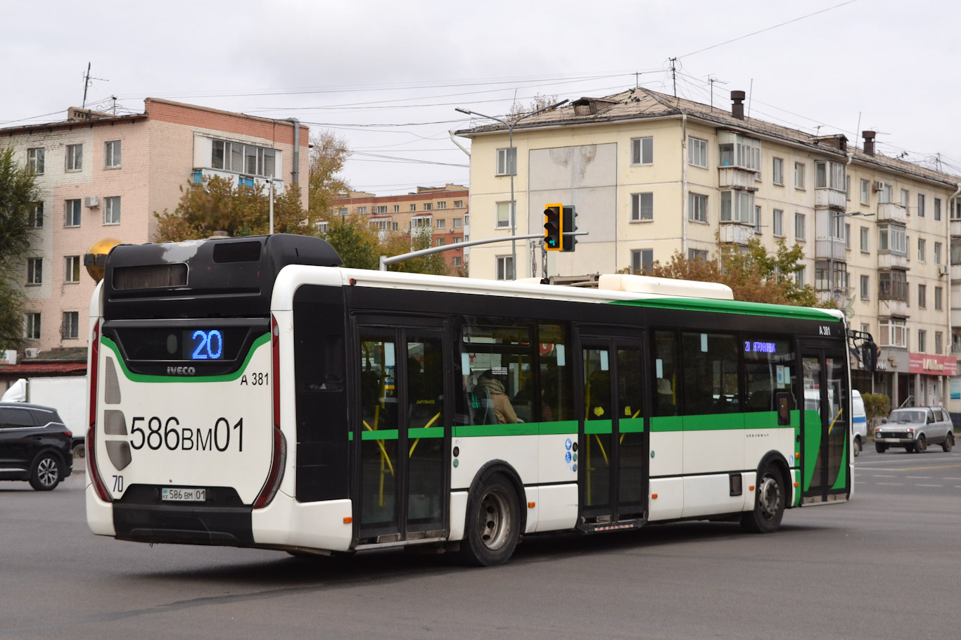 Астана, IVECO Urbanway 12M (СарыаркаАвтоПром) № A381