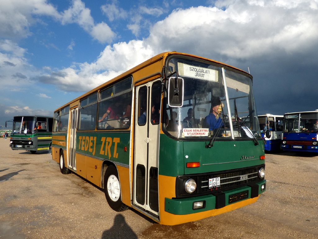 Венгрия, Ikarus 266.25 № P-03026 22; Венгрия — IV. Ikarus Találkozó, Aeropark (2022) Венгрия, Ikarus 266.25 № P-03026 22; Венгрия — IV. Ikarus Találkozó, Aeropark (2022)