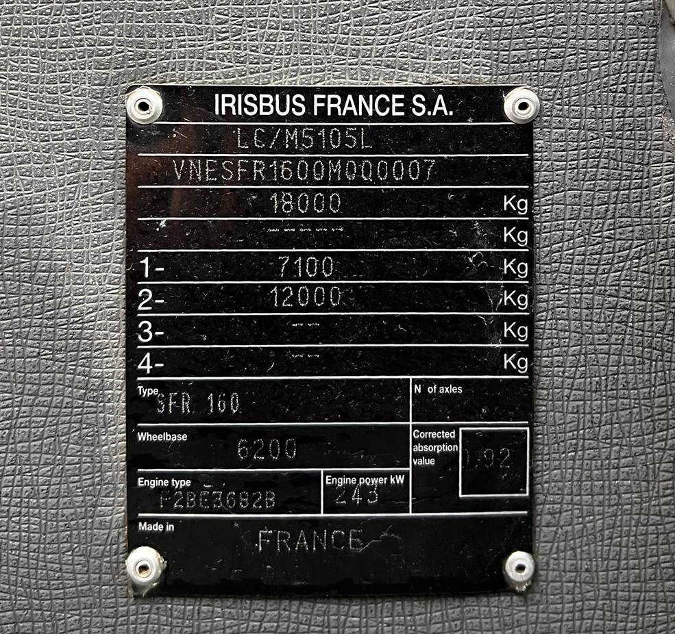 Италия, Irisbus Arway 12M № 747