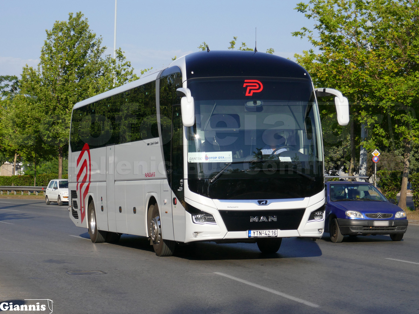 Греция, MAN R07 Lion's Coach RHC464 № YTN-4216