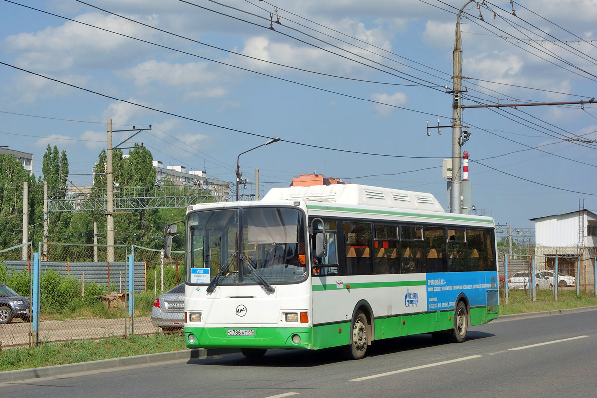 Саратовская область, ЛиАЗ-5256.57-01 № С 786 АТ 64