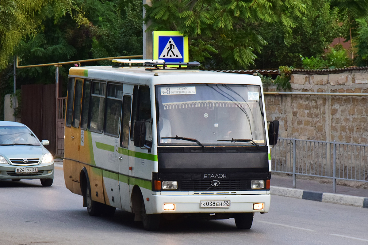 Республика Крым, БАЗ-А079.23 "Мальва" № К 038 ЕН 82