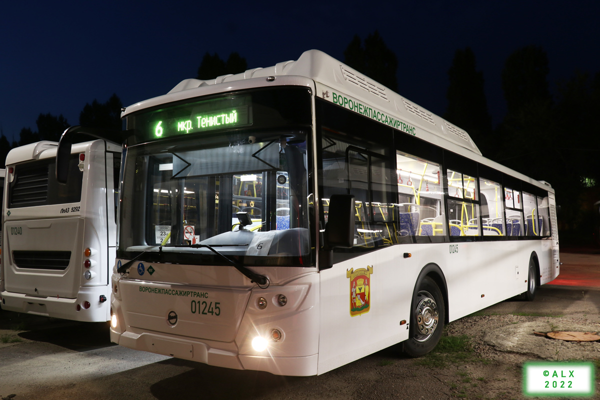 Voronezh region, LiAZ-5292.67 (CNG) # 01245