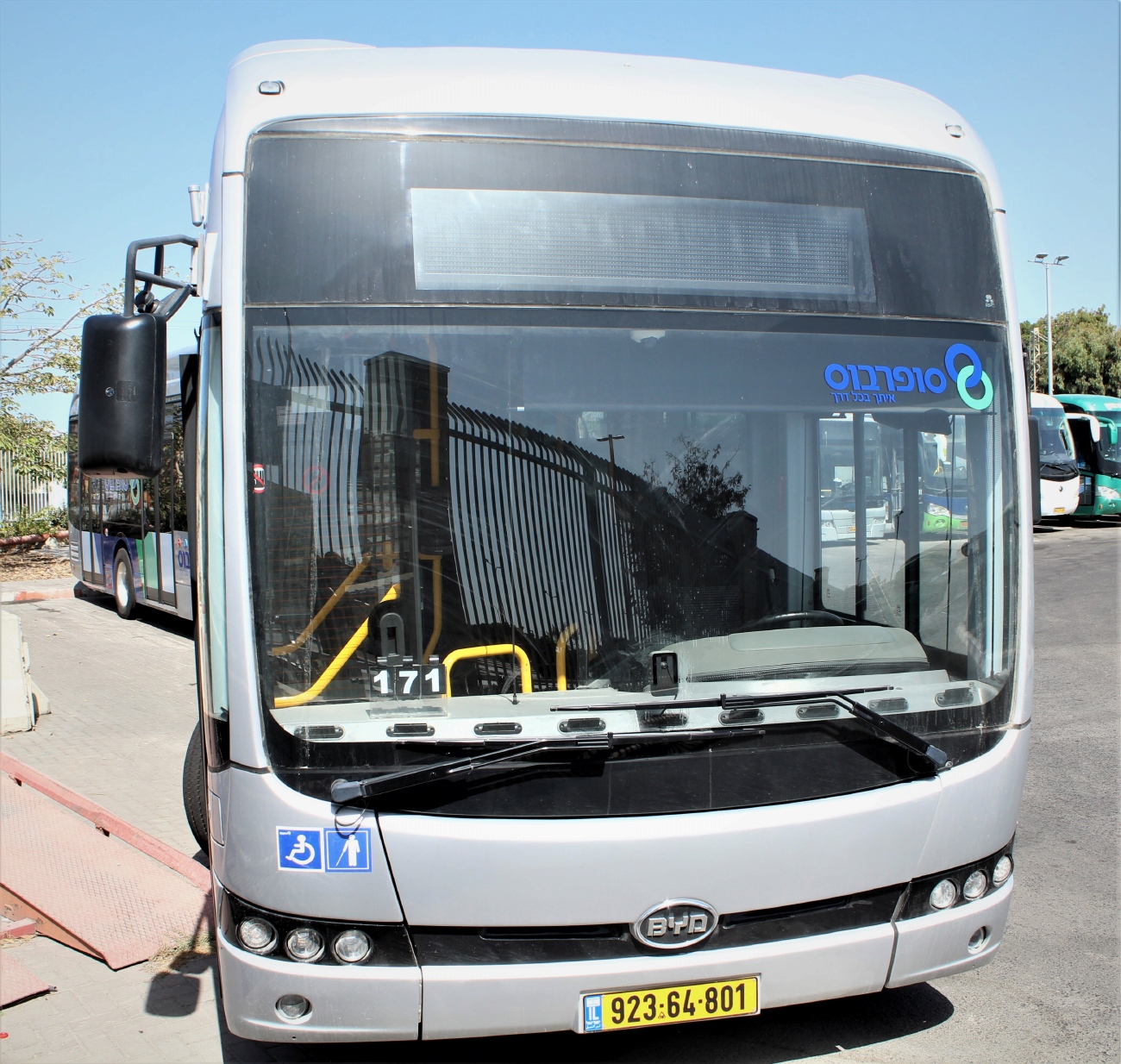 Израиль, BYD K11U № 923-64-801