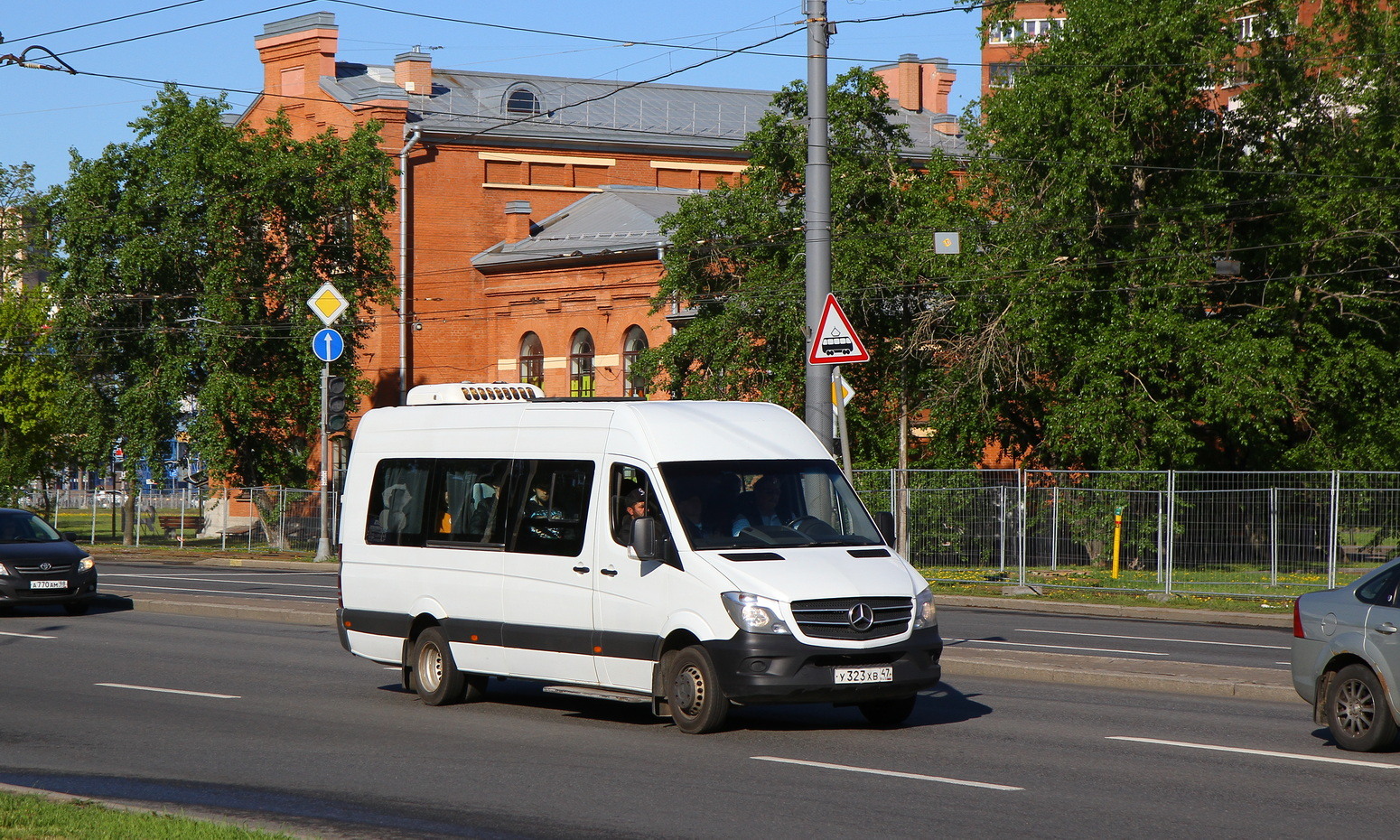 Ленинградская область, Луидор-22360C (MB Sprinter) № У 323 ХВ 47