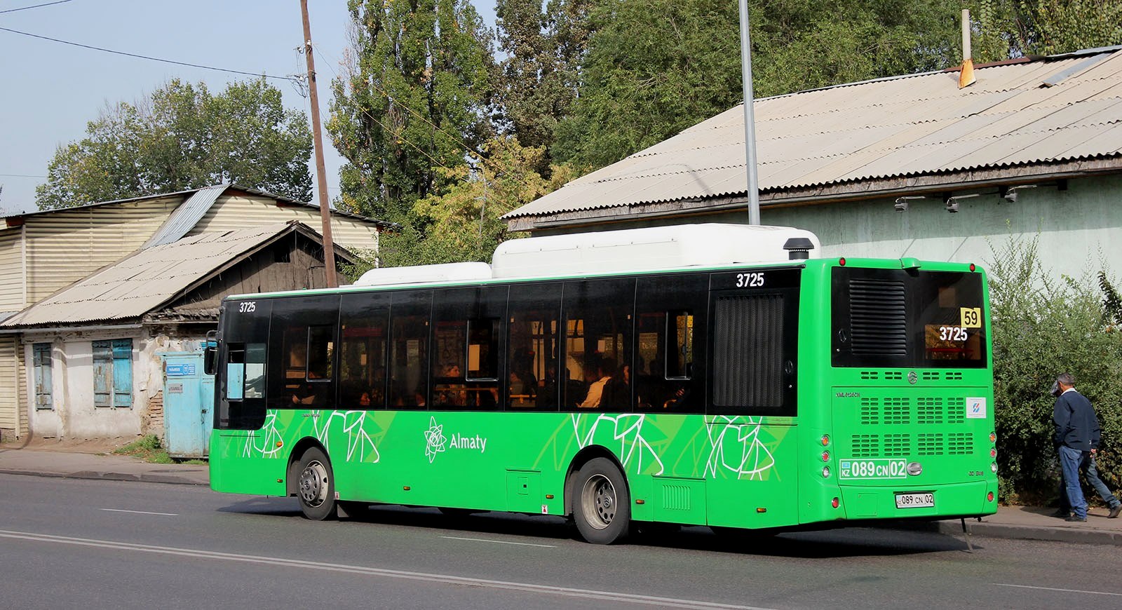 Алматы, Golden Dragon XML6125CN (Hyundai Trans Auto) № 3725