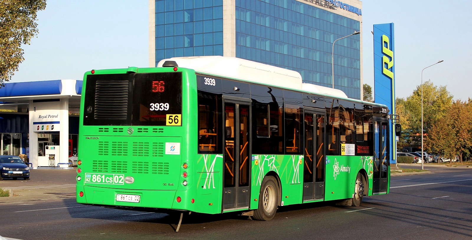 Алматы, Golden Dragon XML6125CN (Hyundai Trans Auto) № 3939