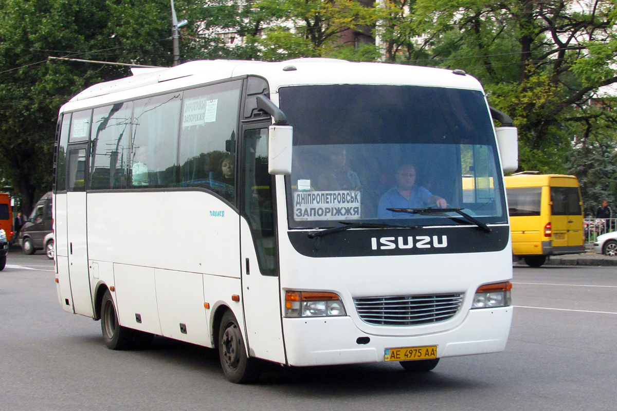 Dnepropetrovsk region, Anadolu Isuzu Turquoise # AE 4975 AA