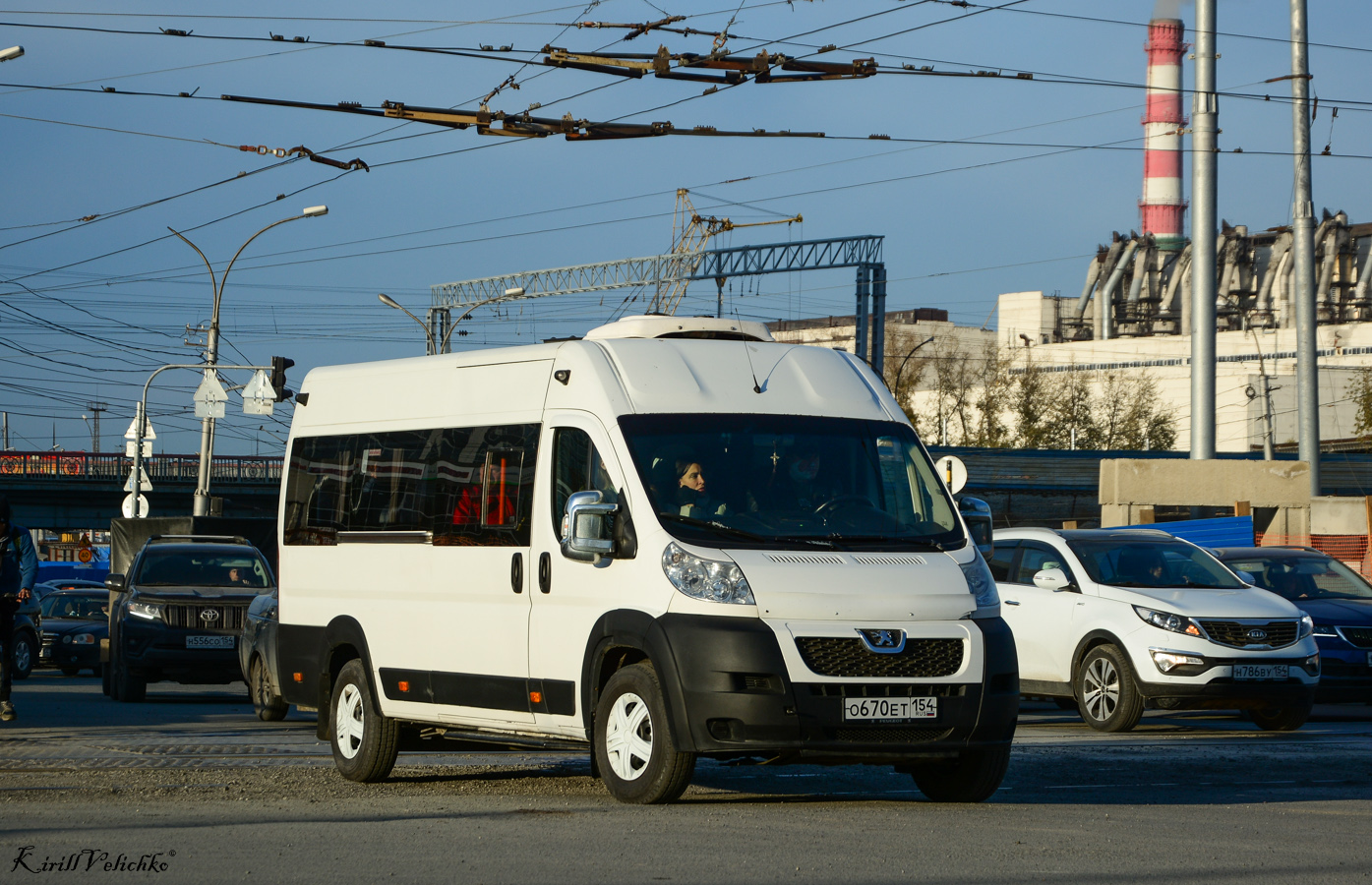 Новосибирская область, Нижегородец-2227SK (Peugeot Boxer) № О 670 ЕТ 154