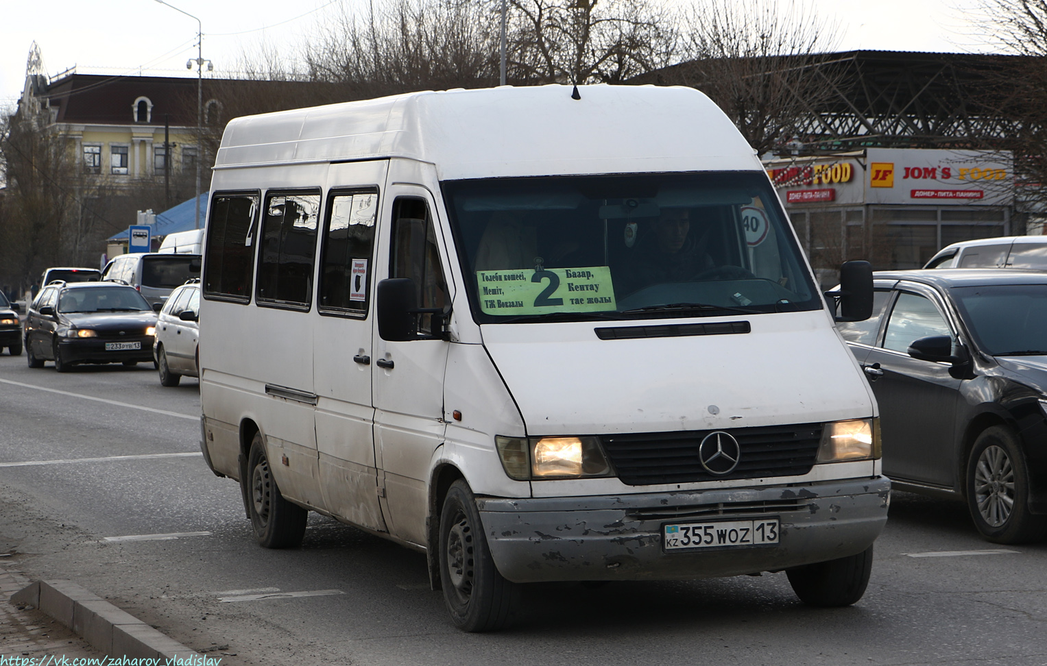 Туркестанская область, Mercedes-Benz Sprinter W903 308D № 355 WOZ 13