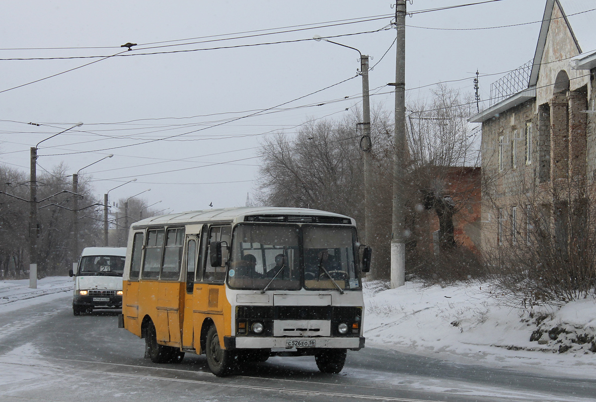 Оренбургская область, ПАЗ-3205 (00) № С 526 ЕО 56