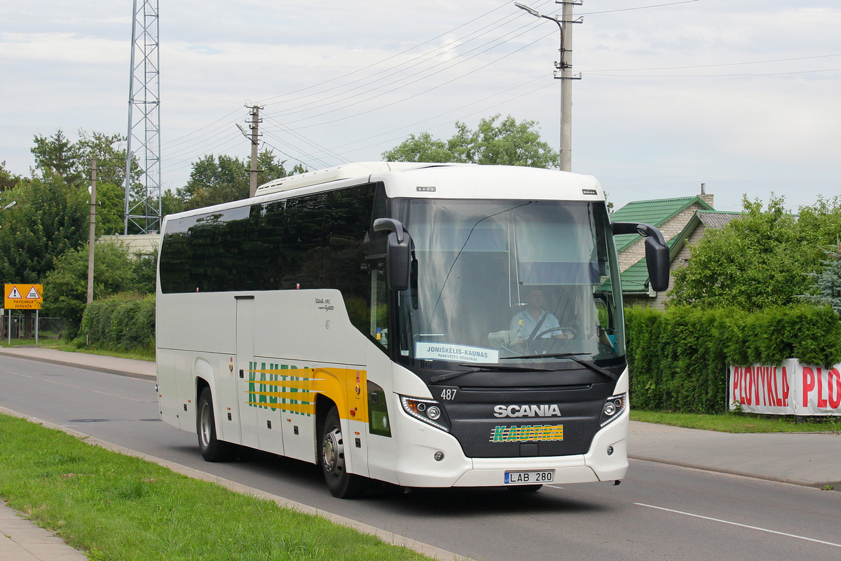 Литва, Scania Touring HD 12.0 № 487
